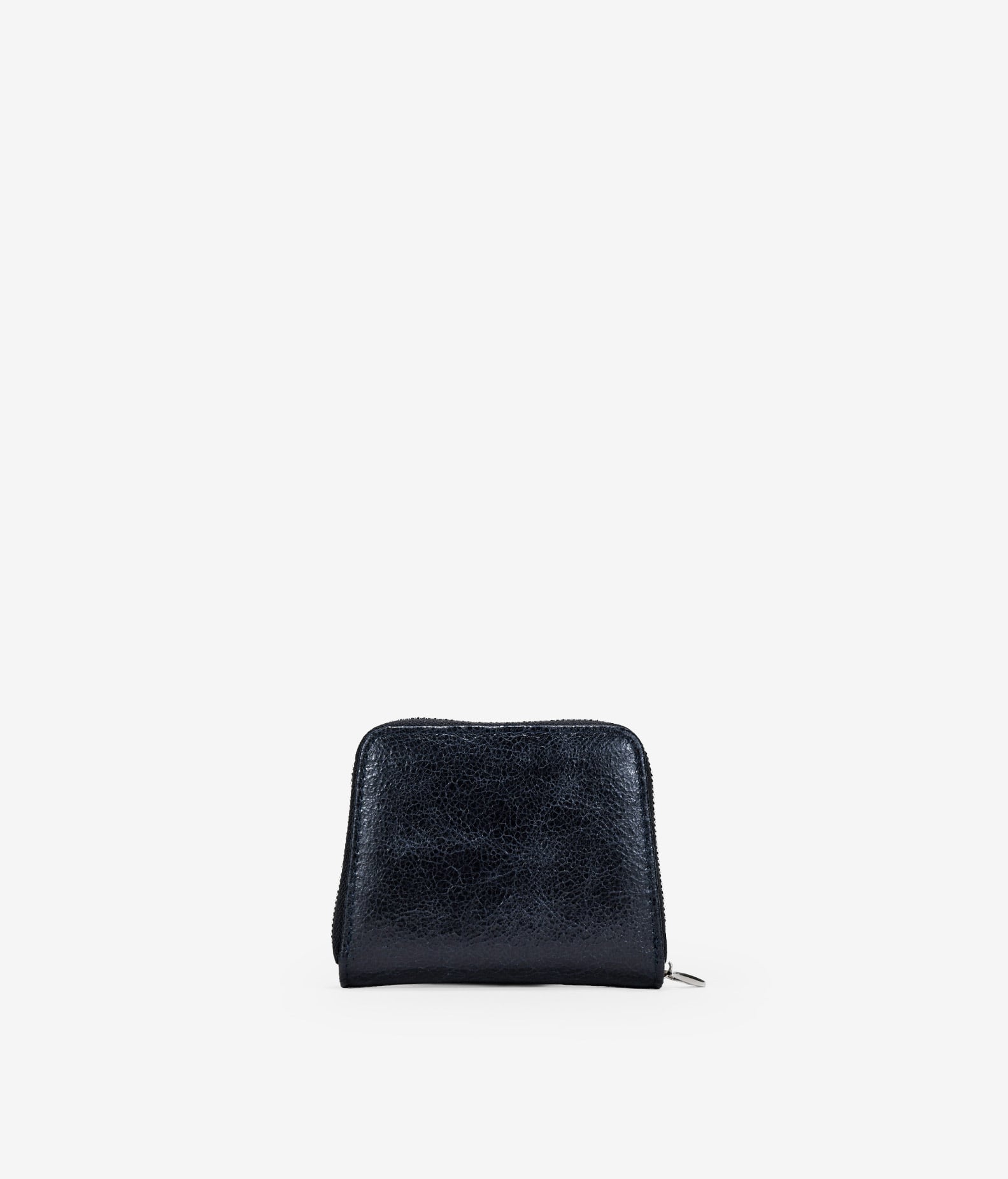 Monedero azul con tachas