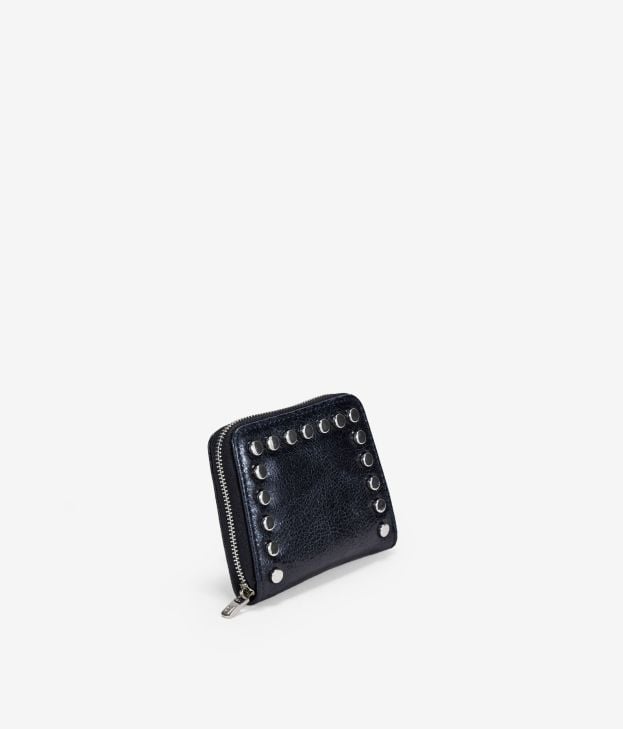 Monedero azul con tachas - Imagen 2
