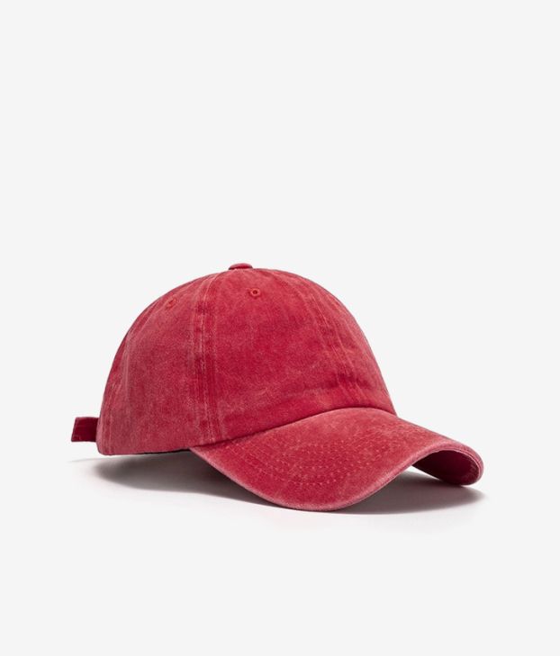Adjustable red cap
