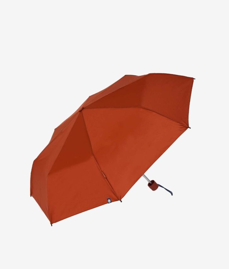 Paraguas manual marrón