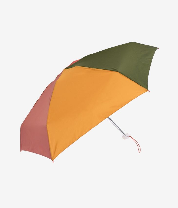 Rosa Regenschirm mit Bezug