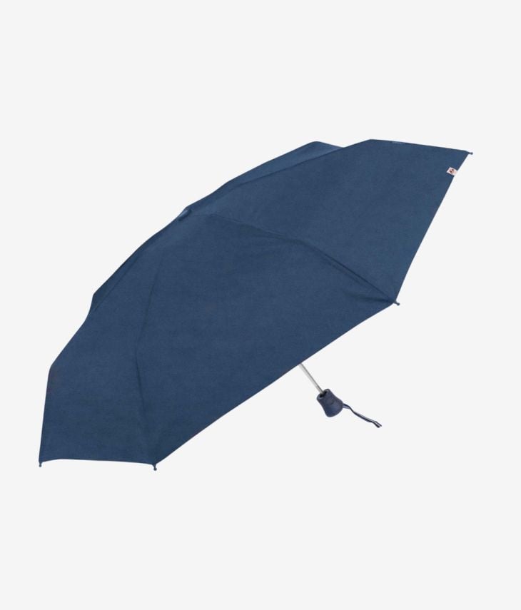 Paraguas azul oscuro