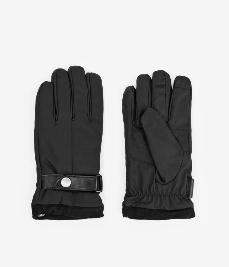 schwarze handschuhe für männer