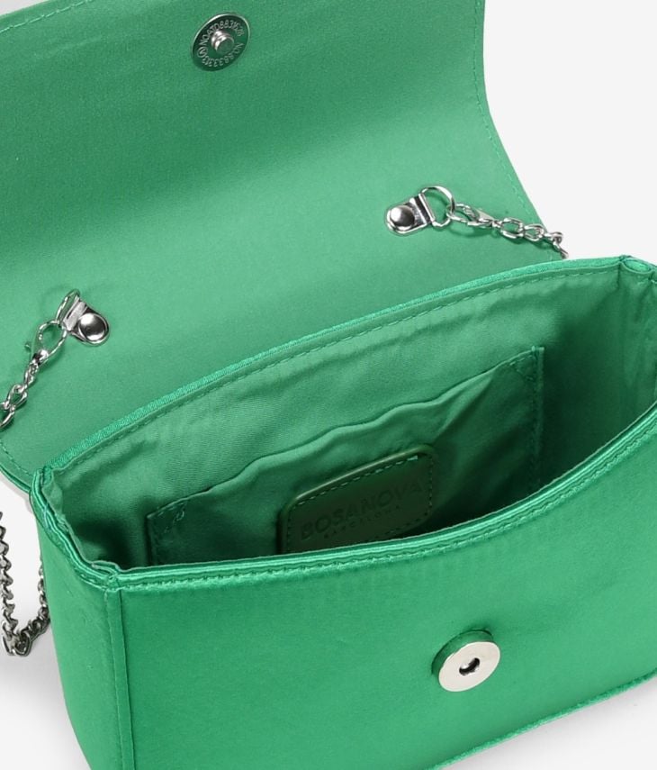 bolsa de festa verde