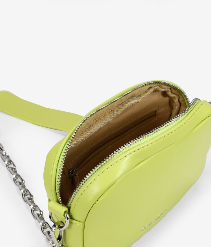 Small lime bag with chain