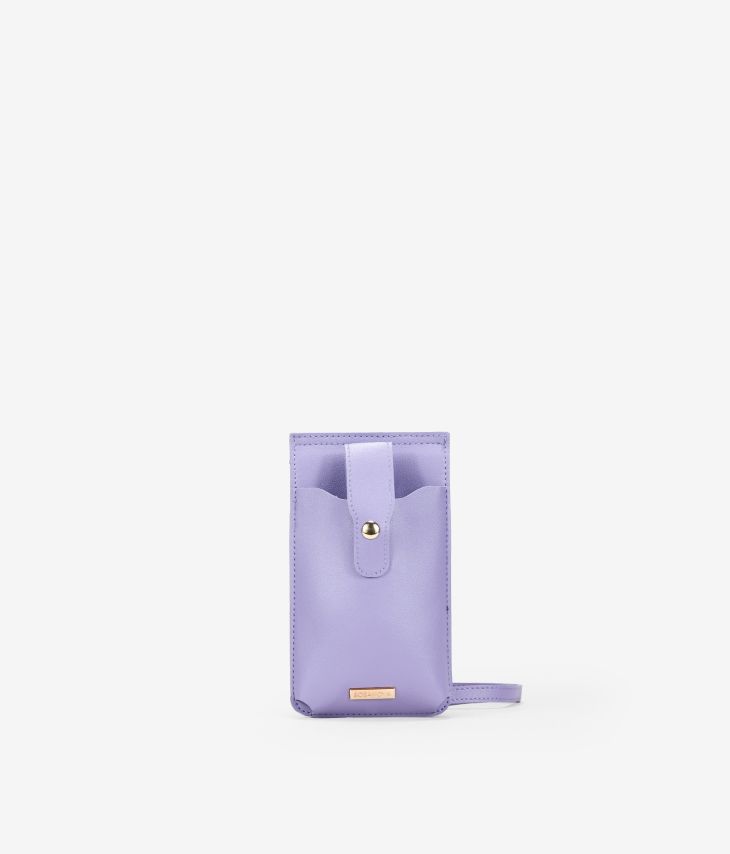 Mobile bag lilas avec portefeuille