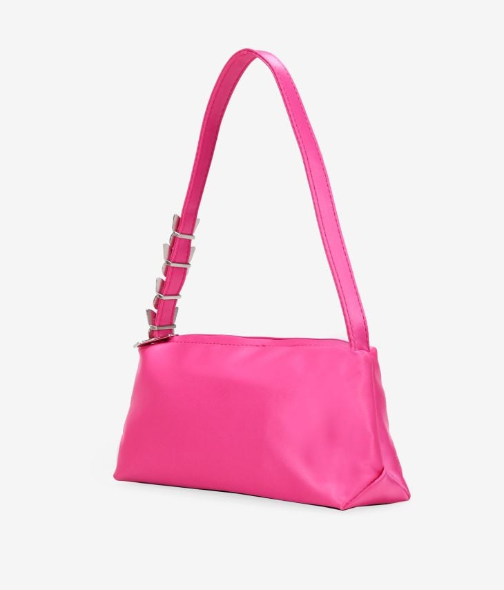 Pink party bag with shiny butterflies
