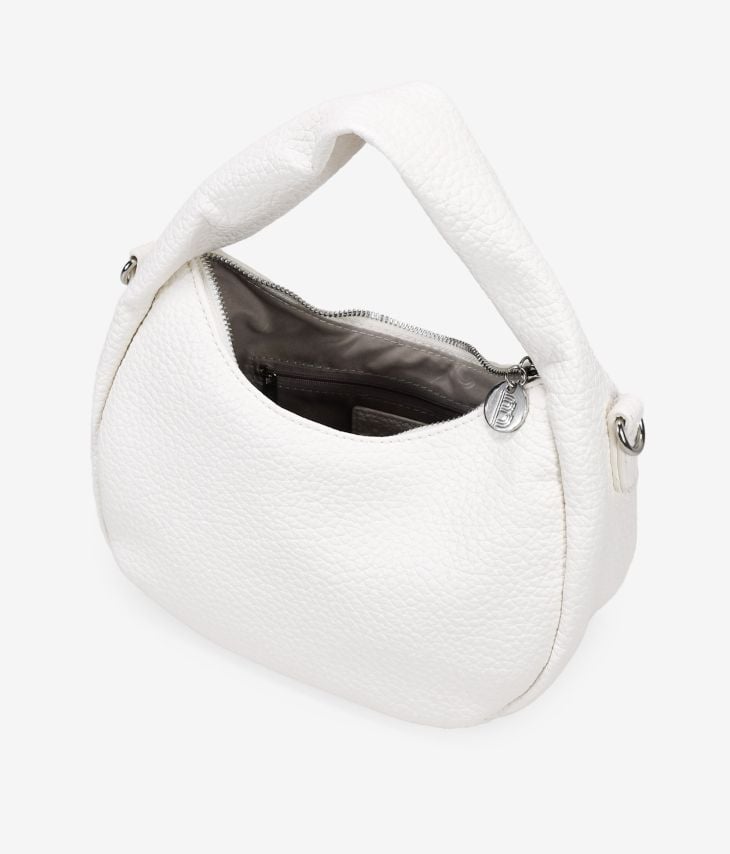 Small white zipper bag