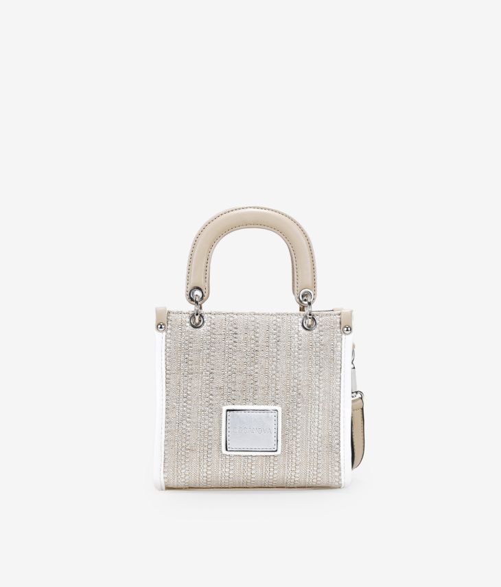 Small silver bag with handles