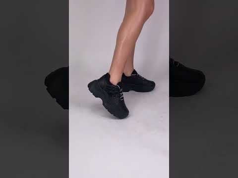 Zapatillas negras con plataforma